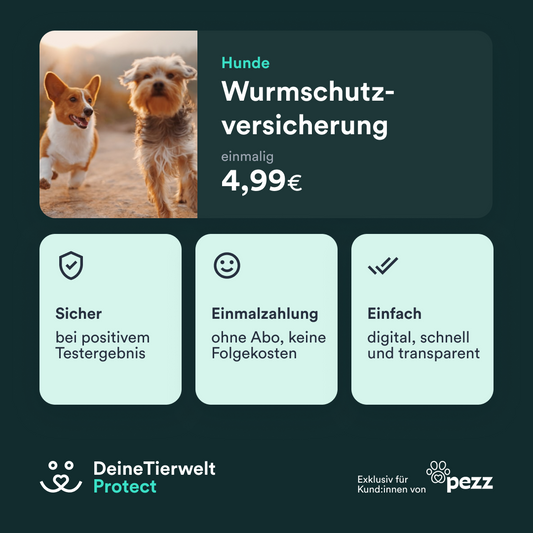 Deine Tierwelt - Wurmschutzversicherung - Vorteile